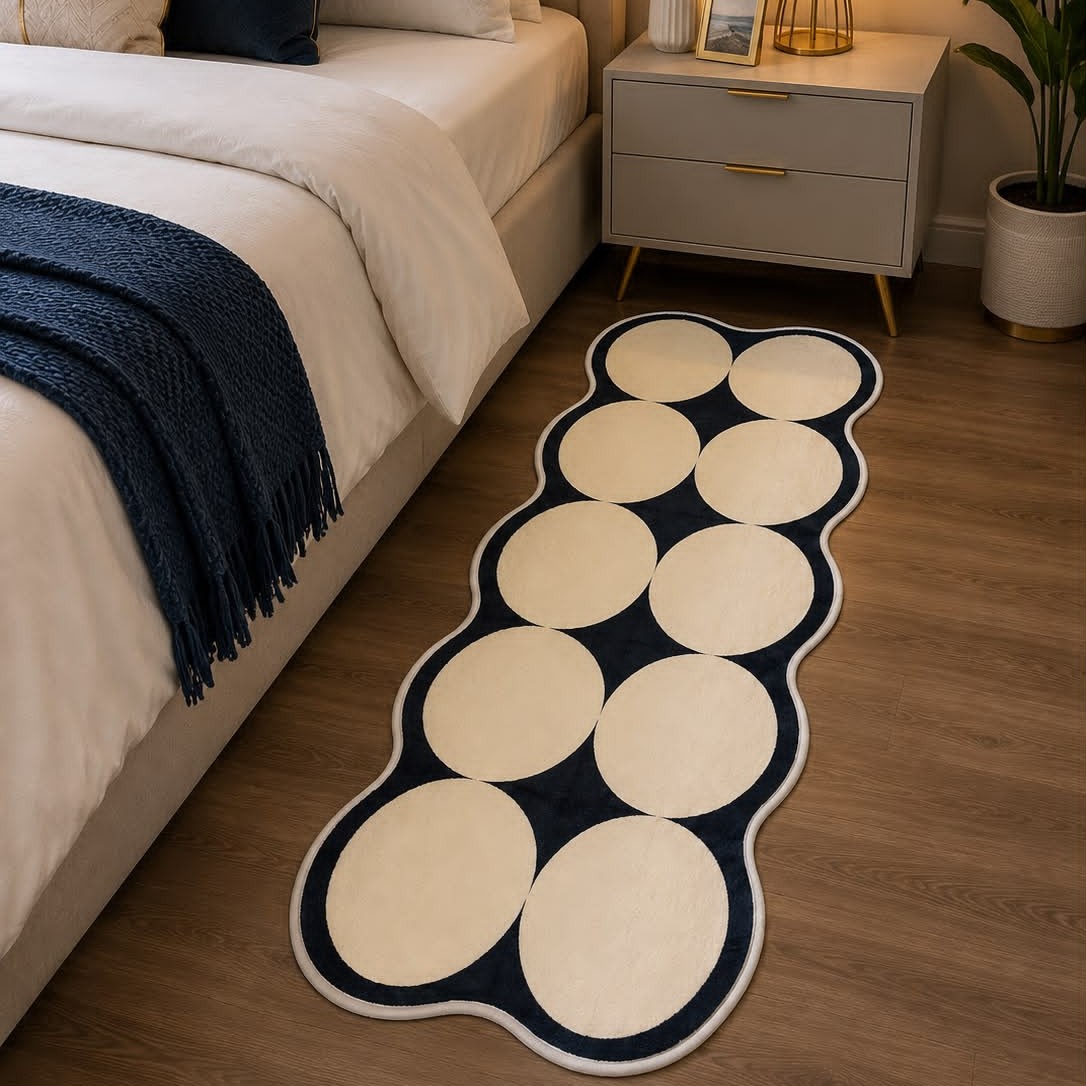 Soft Bedside Runner Mat 60 × 180 cm