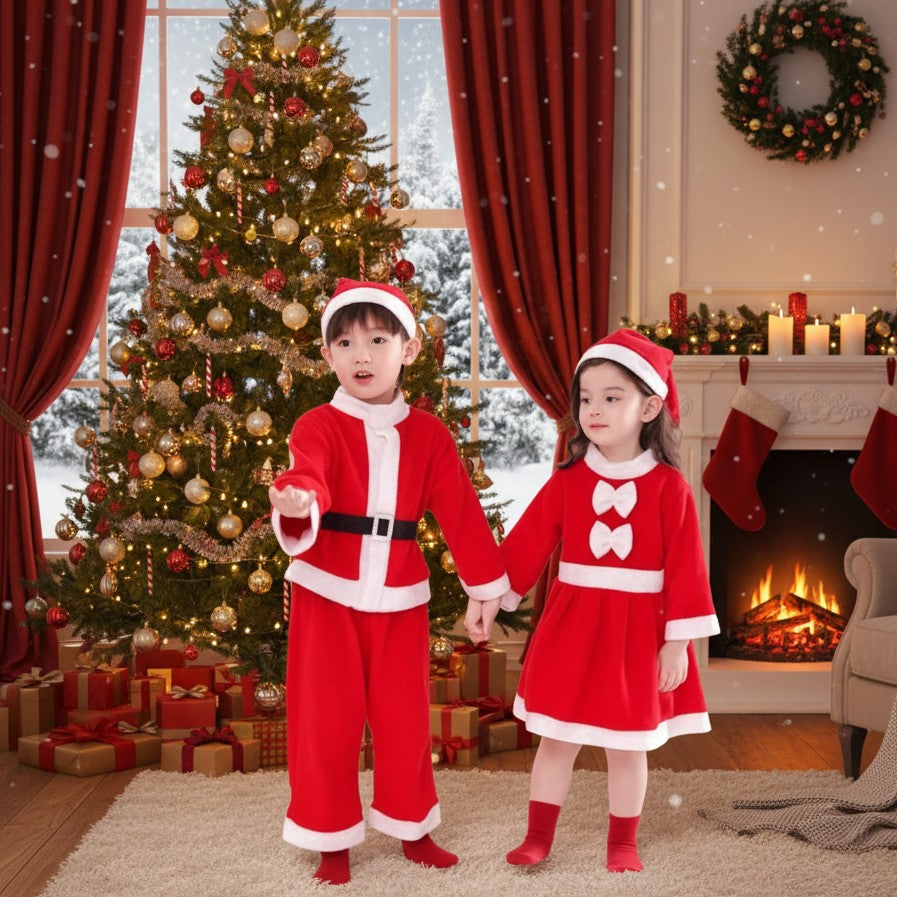 Santa Claus Kids Christmas Costume
