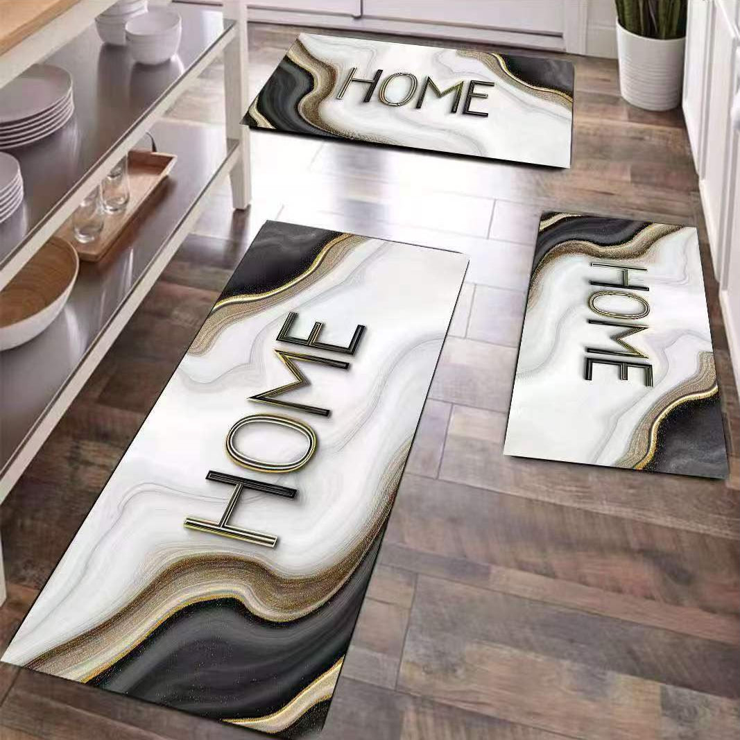 3 Piece Rubber Kitchen Mat Set