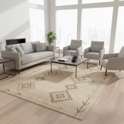 Vedantu Diamond Shape Pattern Carpet Rug