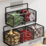 Wall Mounted Condiments Storage Rack