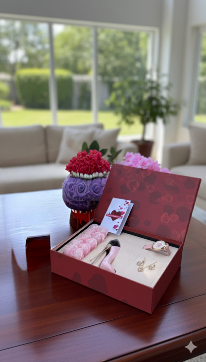 Ladies Perfume & Jewellery Gift Set