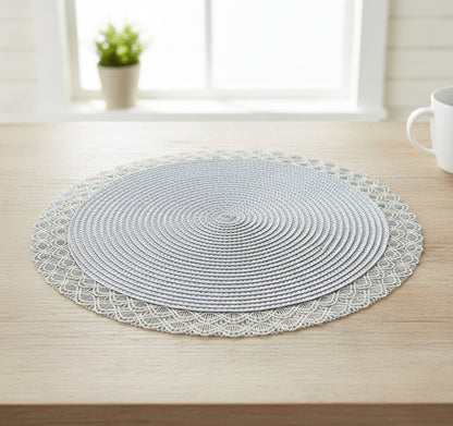 Woven Table Mats – 6 Piece Set