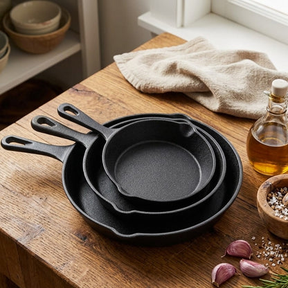 3pcs Non-Stick Skillet Set