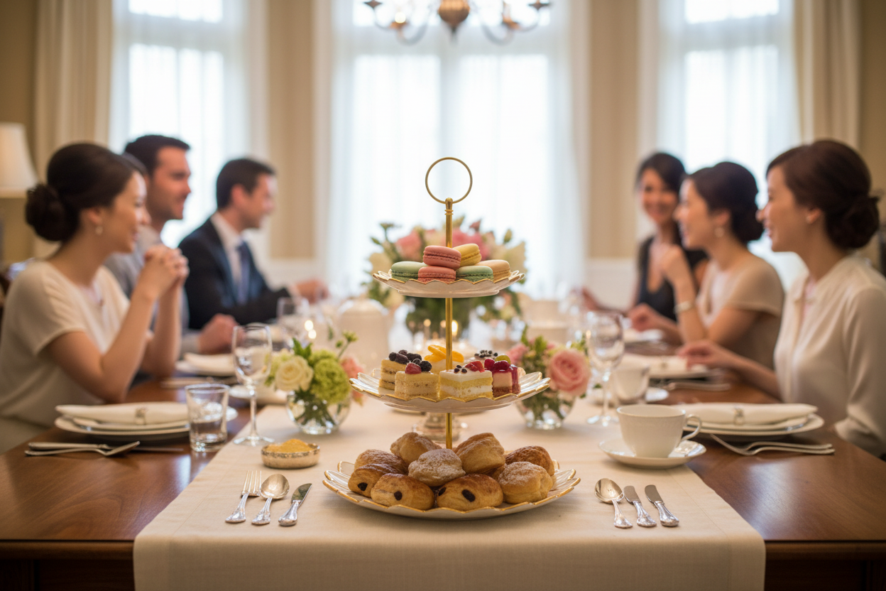 Cream White & Gold Dining Fruit Holder