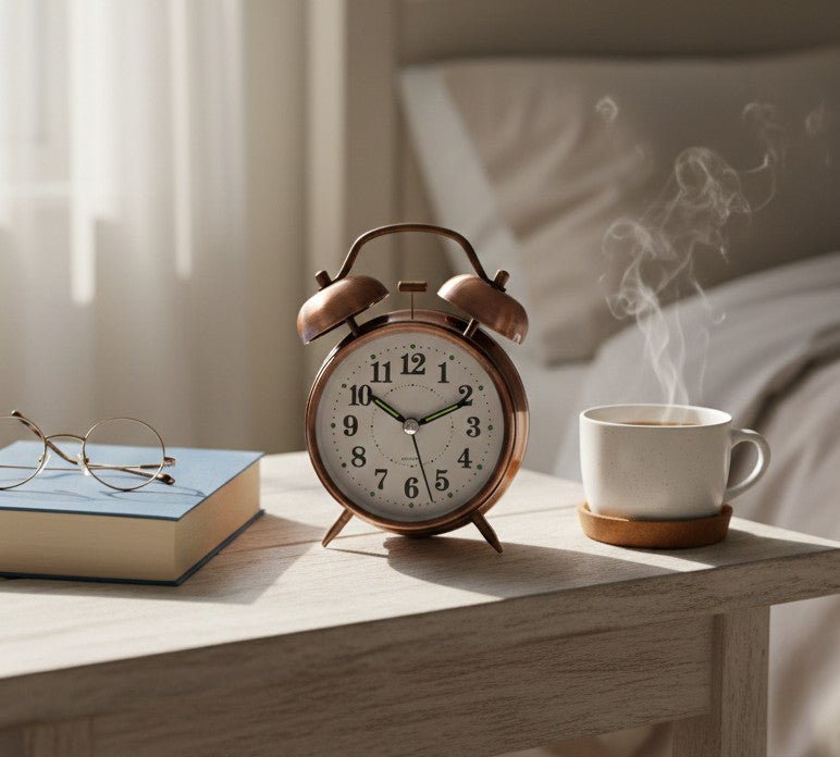 Twin Bell Retro Vintage Alarm Clock
