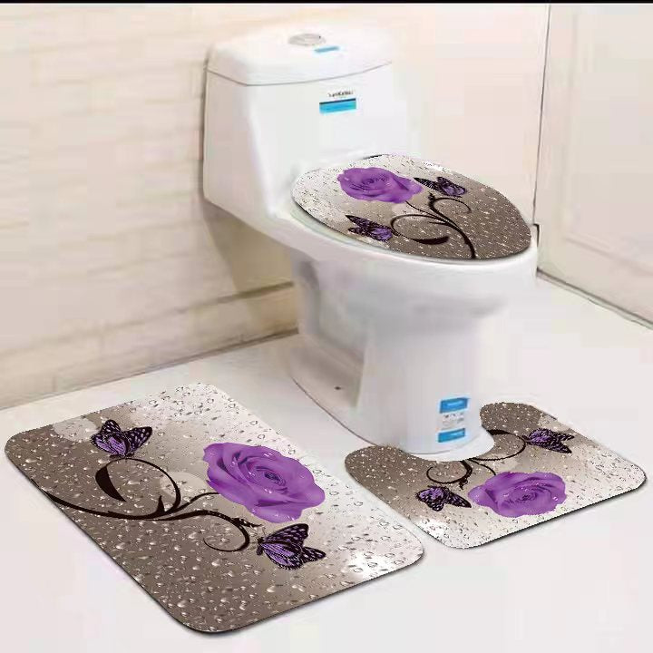 3-In-1 Toilet Mat Set