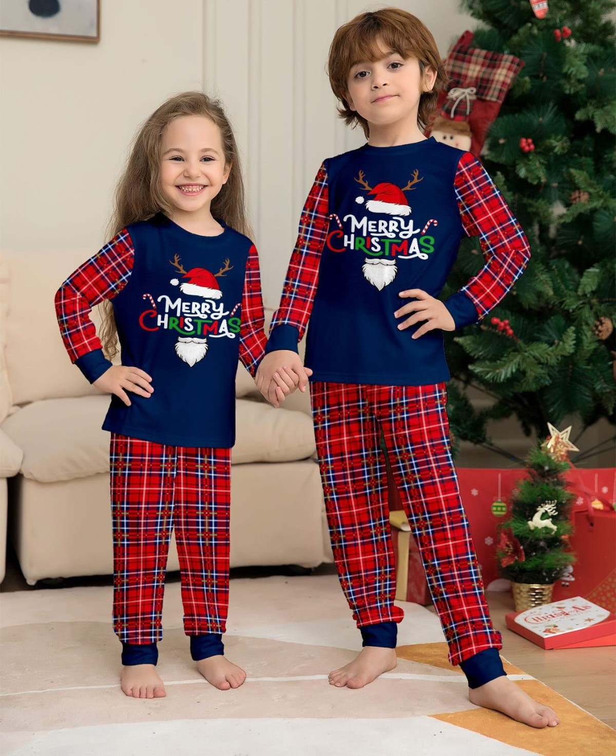 Family Matching Christmas Pajama Set