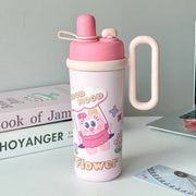 316 stainless steel cup with leak-proof lid and 700ml capacity for kids and parents