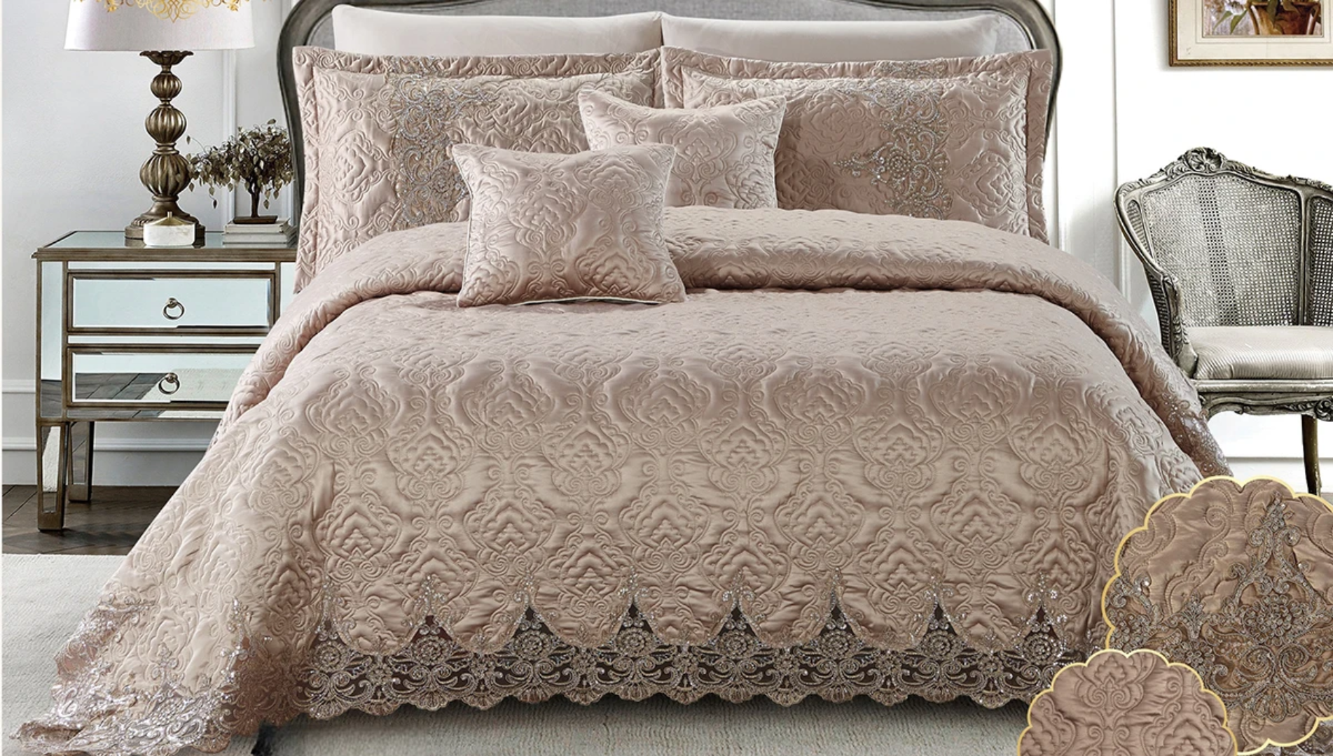 Cotton Lace Duvet