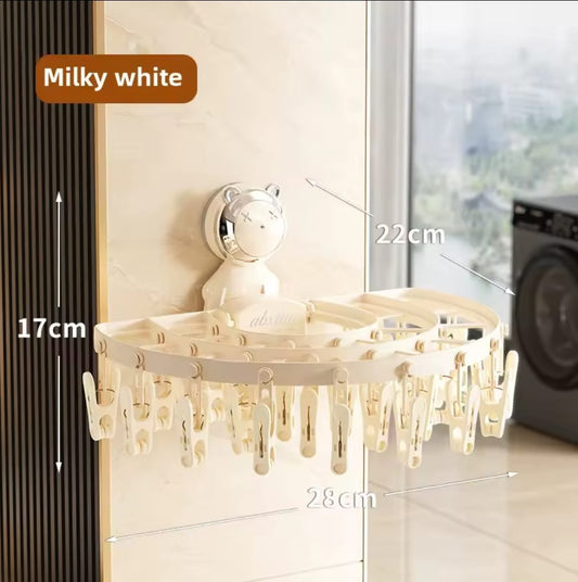 Wall Mounted Clothes Rack
