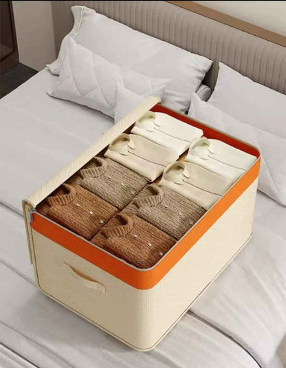 Canvas Quilt and Clothing Storage Organizer