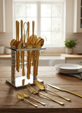25-Piece Dining Glister Astrid Cutlery Set With Stand