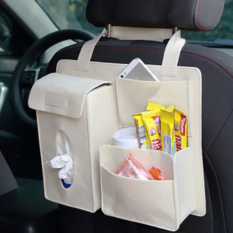 Car Back Seat Storage & Organizer Bag