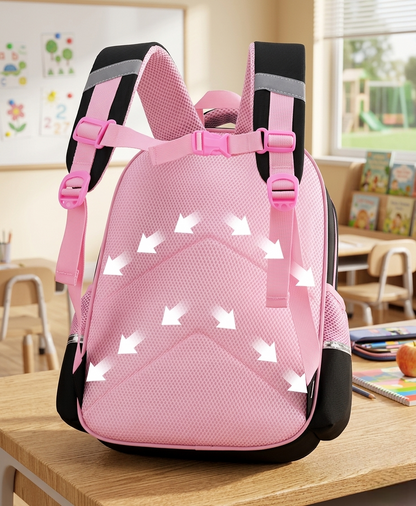 Waterproof Kitty Children School Bag