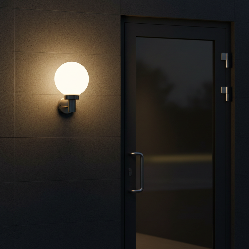 Stainless Steel Outdoor Wall Light LL 2002-91-DL-SS