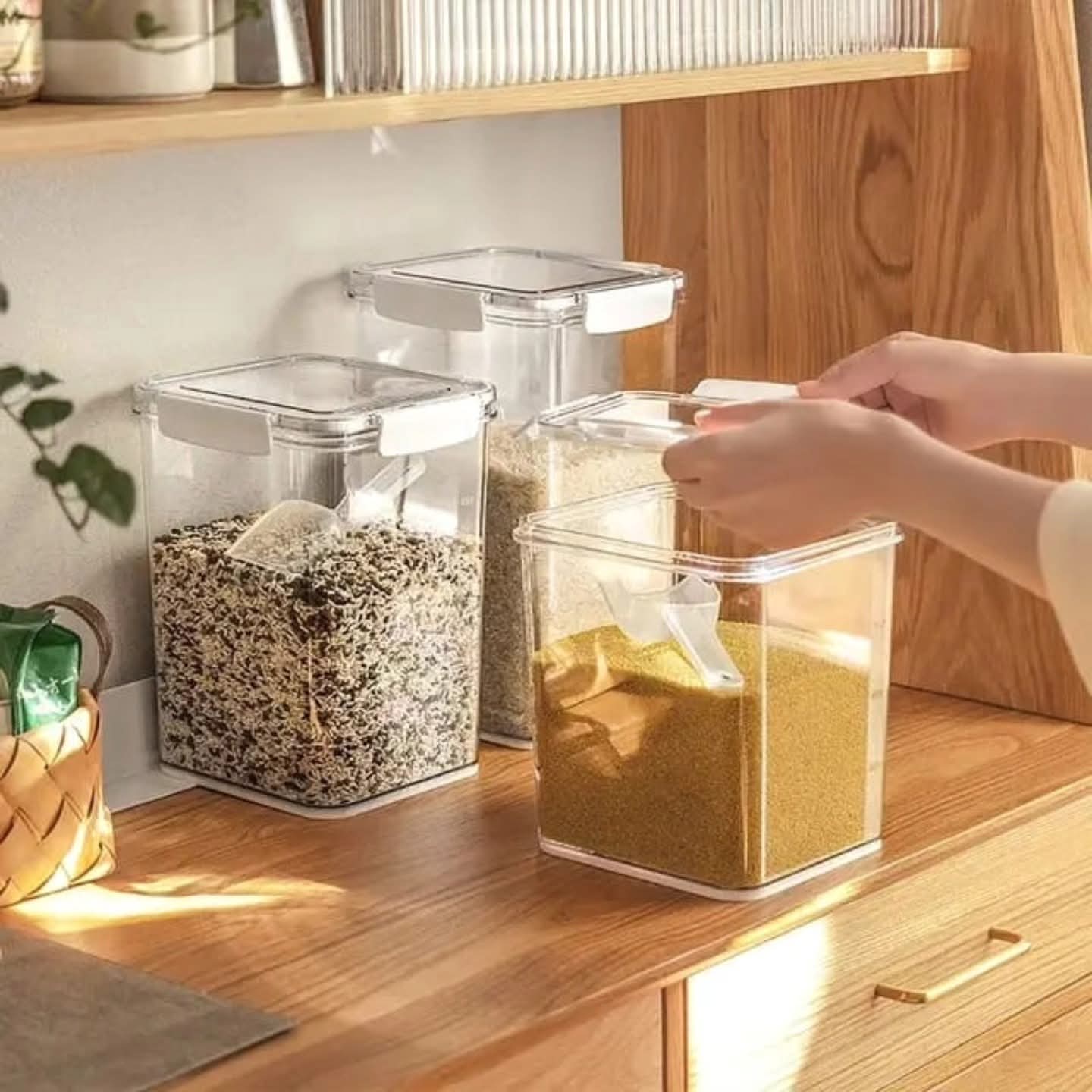 Acrylic Cereal Container