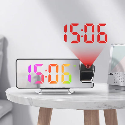 LED Digital Projection Alarm Clock