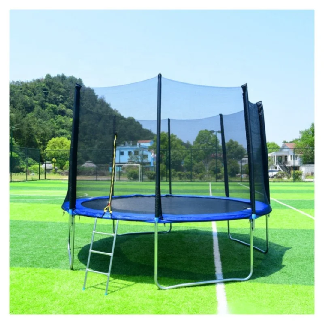 Trampoline With Safety Enclosure Net