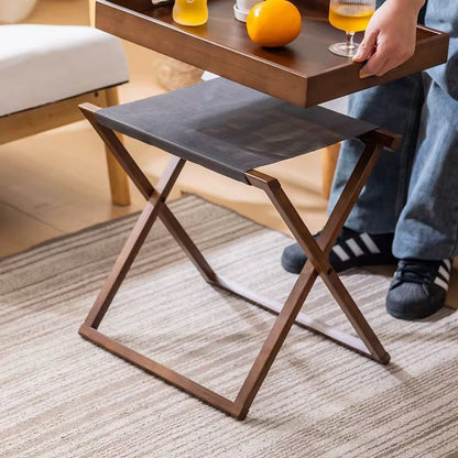 Foldable Wooden Side Table
