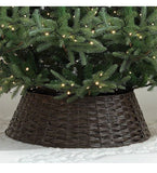 Size Christmas Tree Stand With Rattan Base
