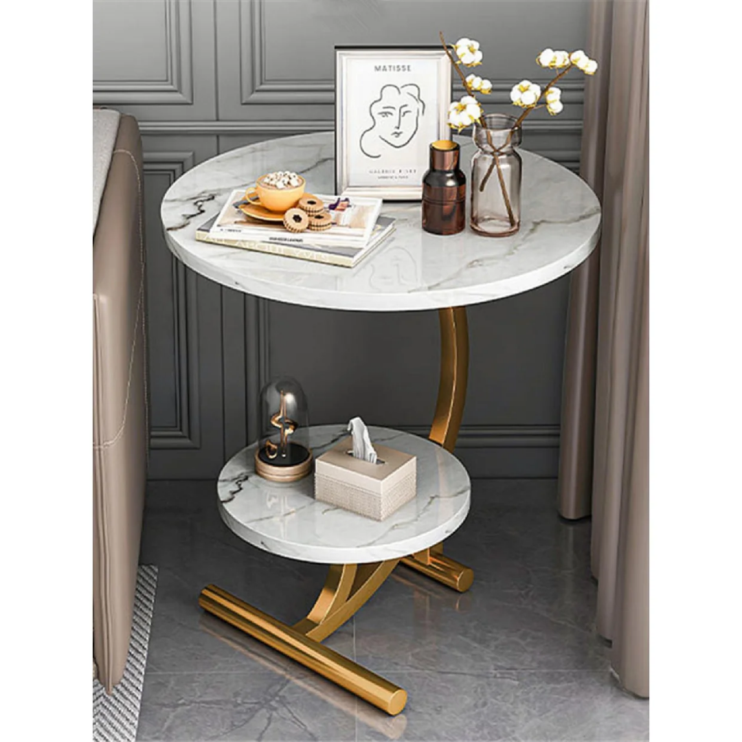 Marble Side Stool