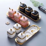 Square Ceramic Canisters