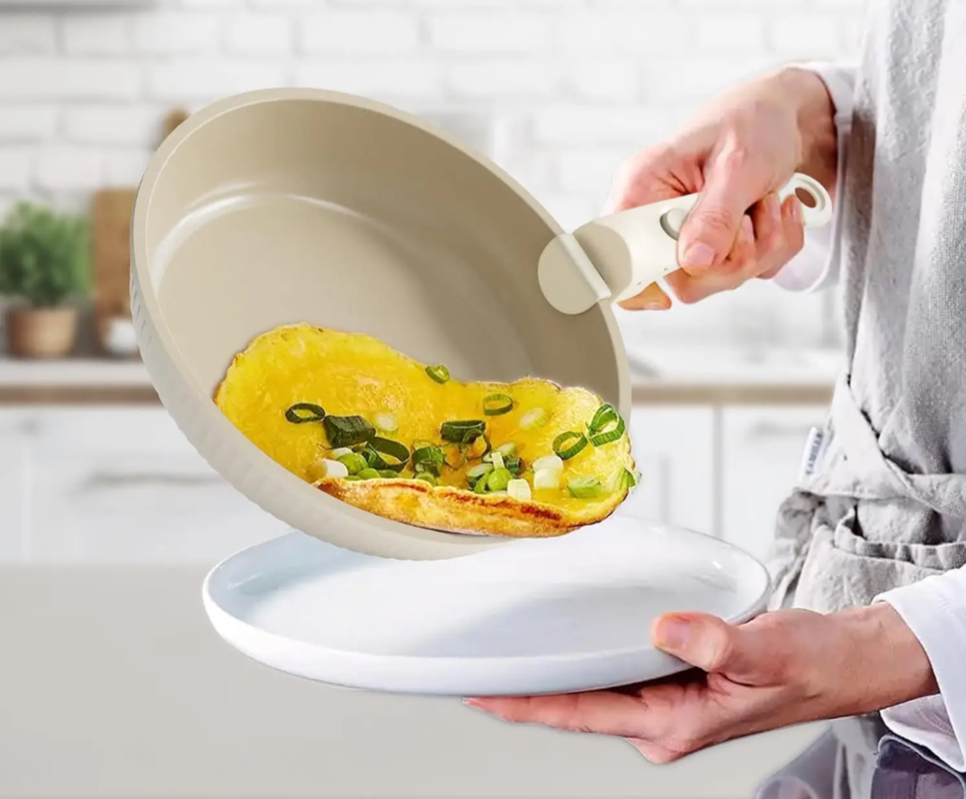 10Pcs Detachable Handle Cookware Set