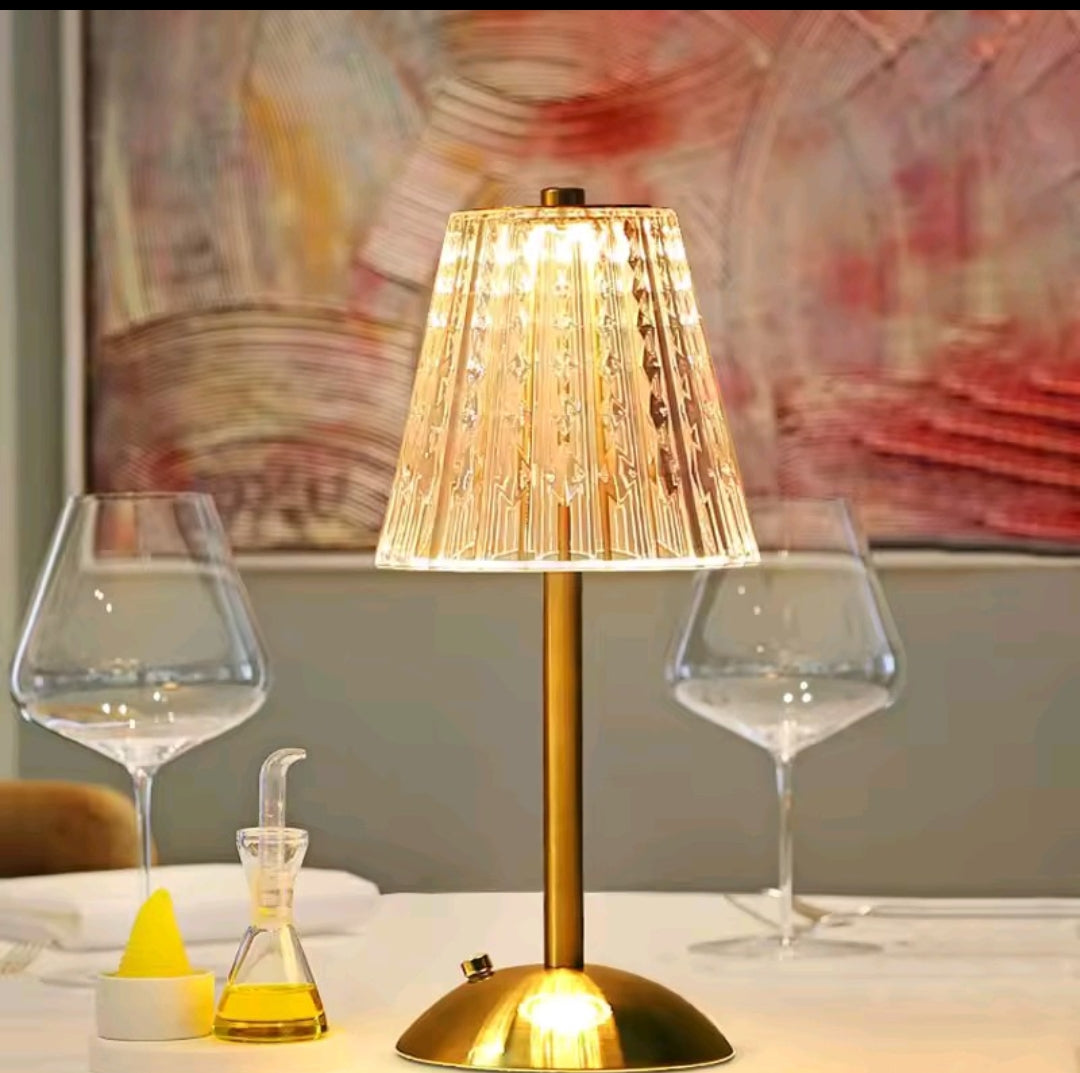 Diamond Crystal Bedside Lamp