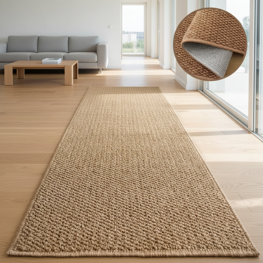 Long Hallway Woven Corridor Rug