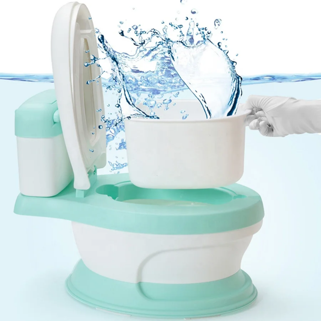 Portable baby toilet training potty