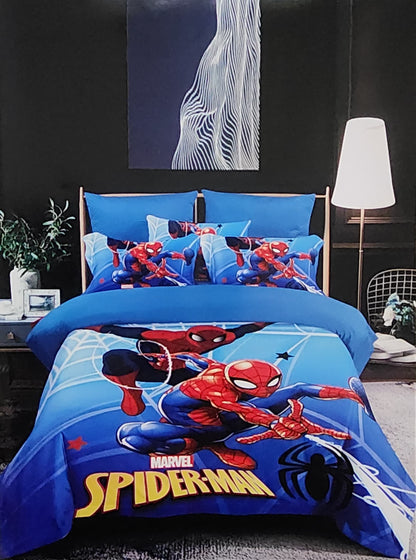 Cotton Cartoon-Themed Kids Duvet Set