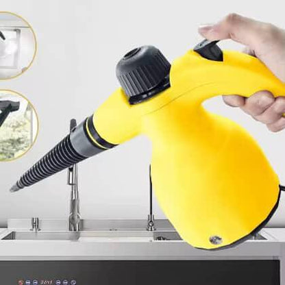 220V handheld high temperature steam cleaner with pressure jet nozzle used for kitchen, car, and air conditioning deep cleaning