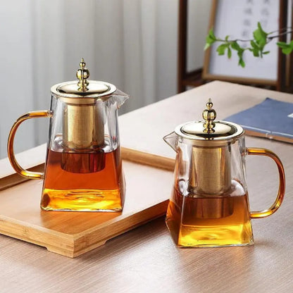 Heat Resistant Glass Teapot