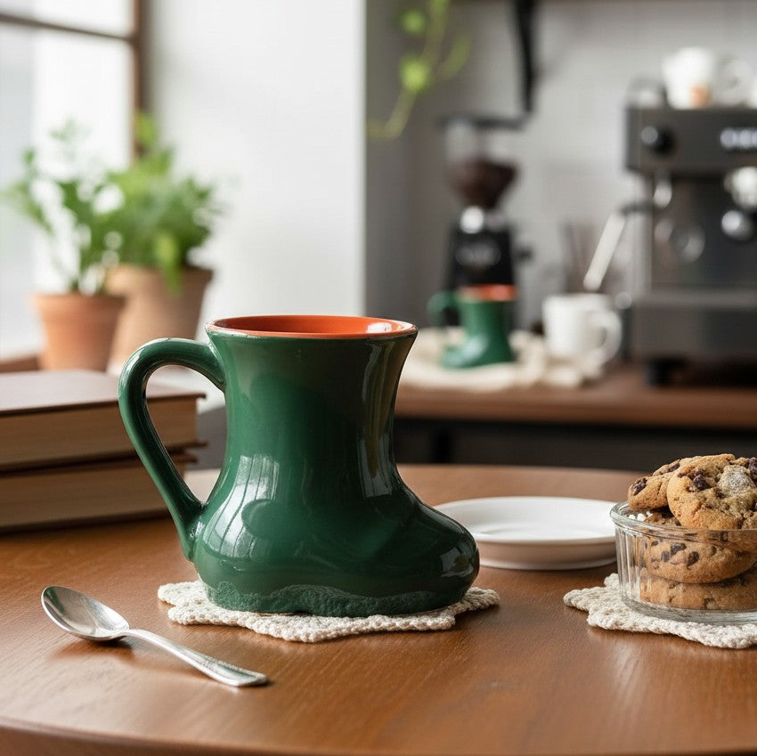 6Pc Ceramic Coffee Cups