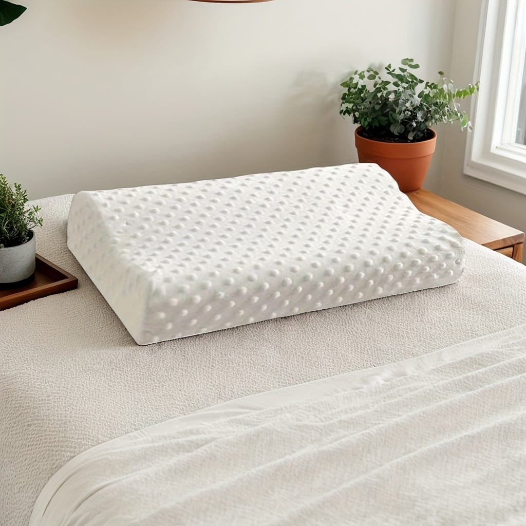 Latex orthopedic pillows designed for neck support