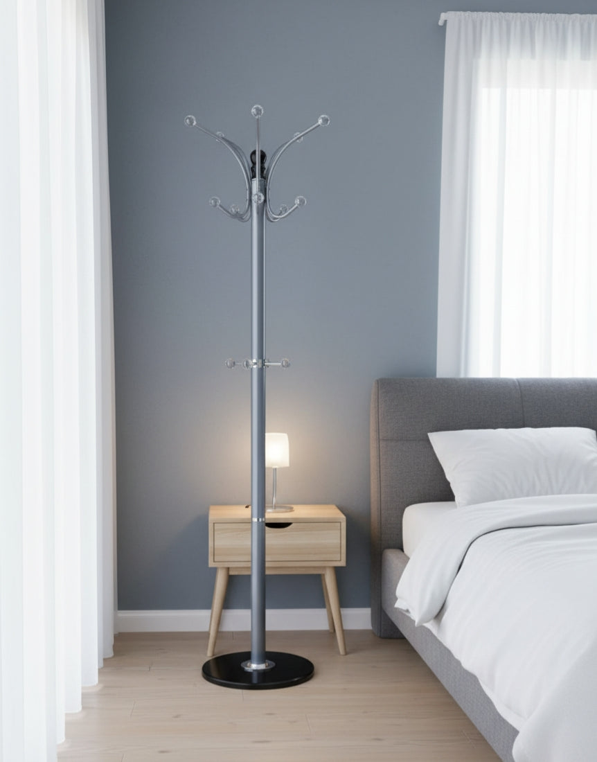 Heavy Duty Metallic Coat Stand