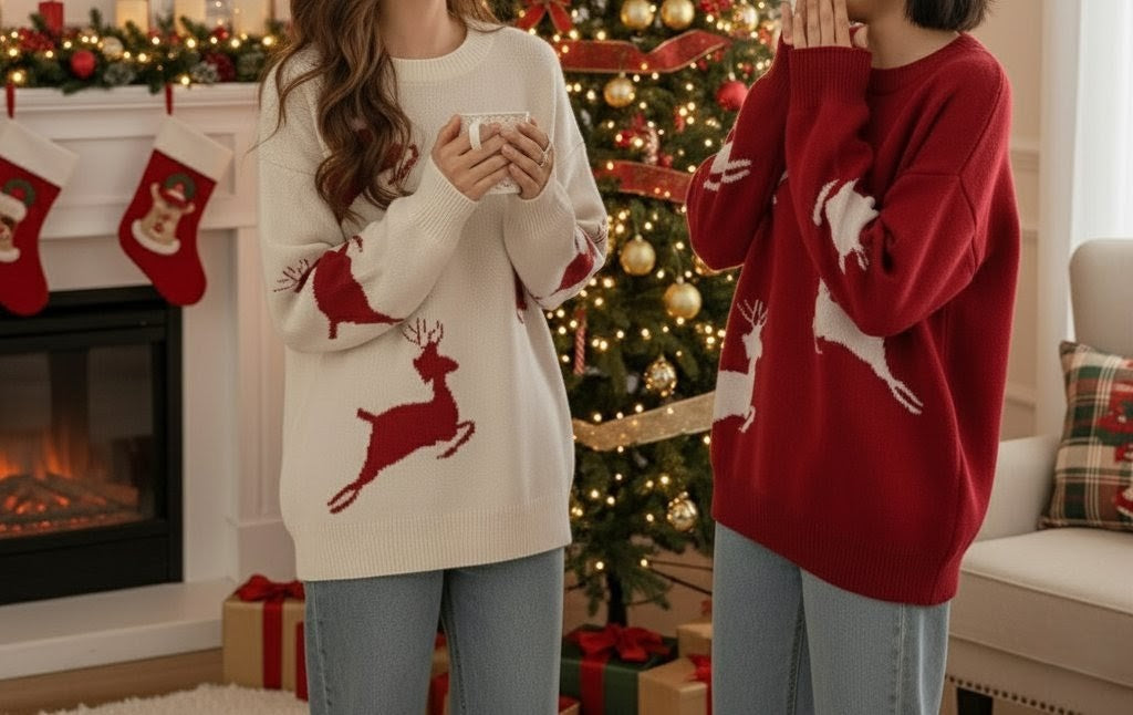 Reindeer Christmas Sweaters