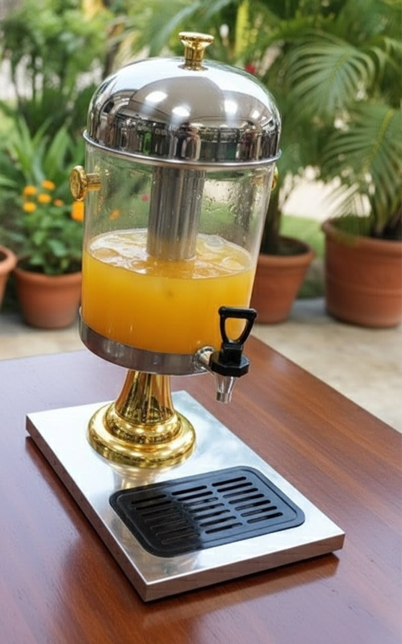 8L Drain Stand Juice Dispenser