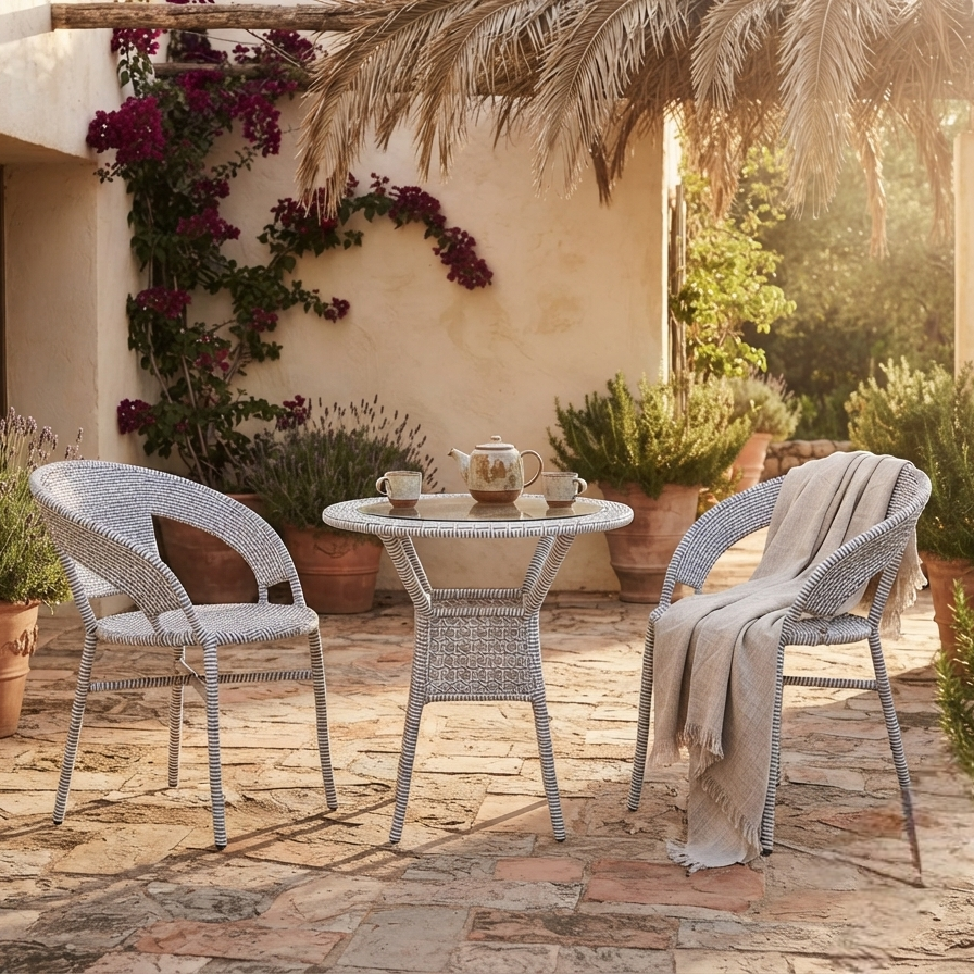 Vital Garden 3 Piece Outdoor Dining Set