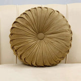 Round Velvet Pillow