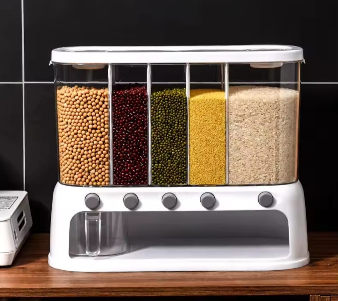 Partioned Cereal Dispenser