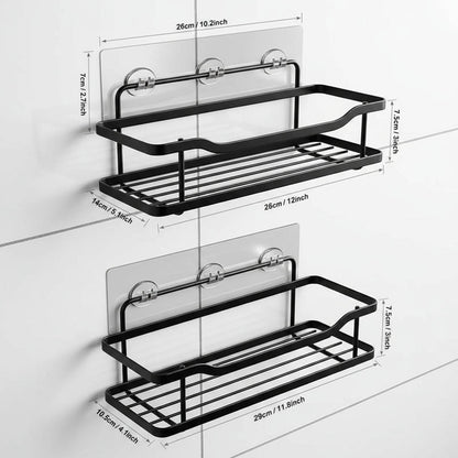 2pcs caddy shelf organizer