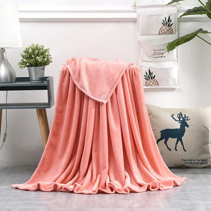 Plain Fleece Blanket