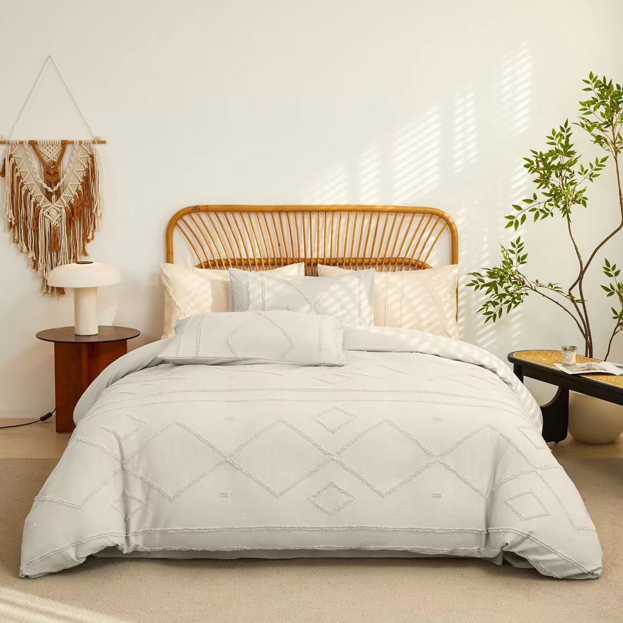 Tufted Duvet Cover Set 6x7