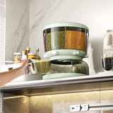 Partitioned Cereal Dispenser + Egg Holder