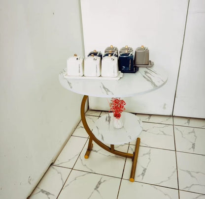 Marble Side Stool