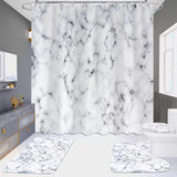 4pcs Bathroom Set Marble Effect