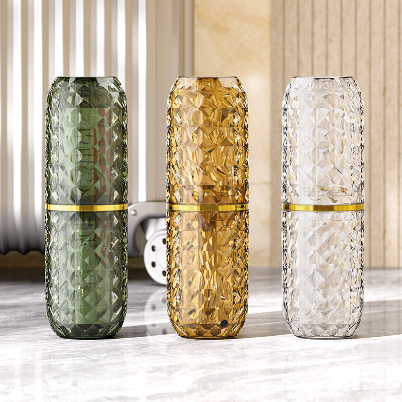 Acrylic Toothbrush/Toothpaste Holder