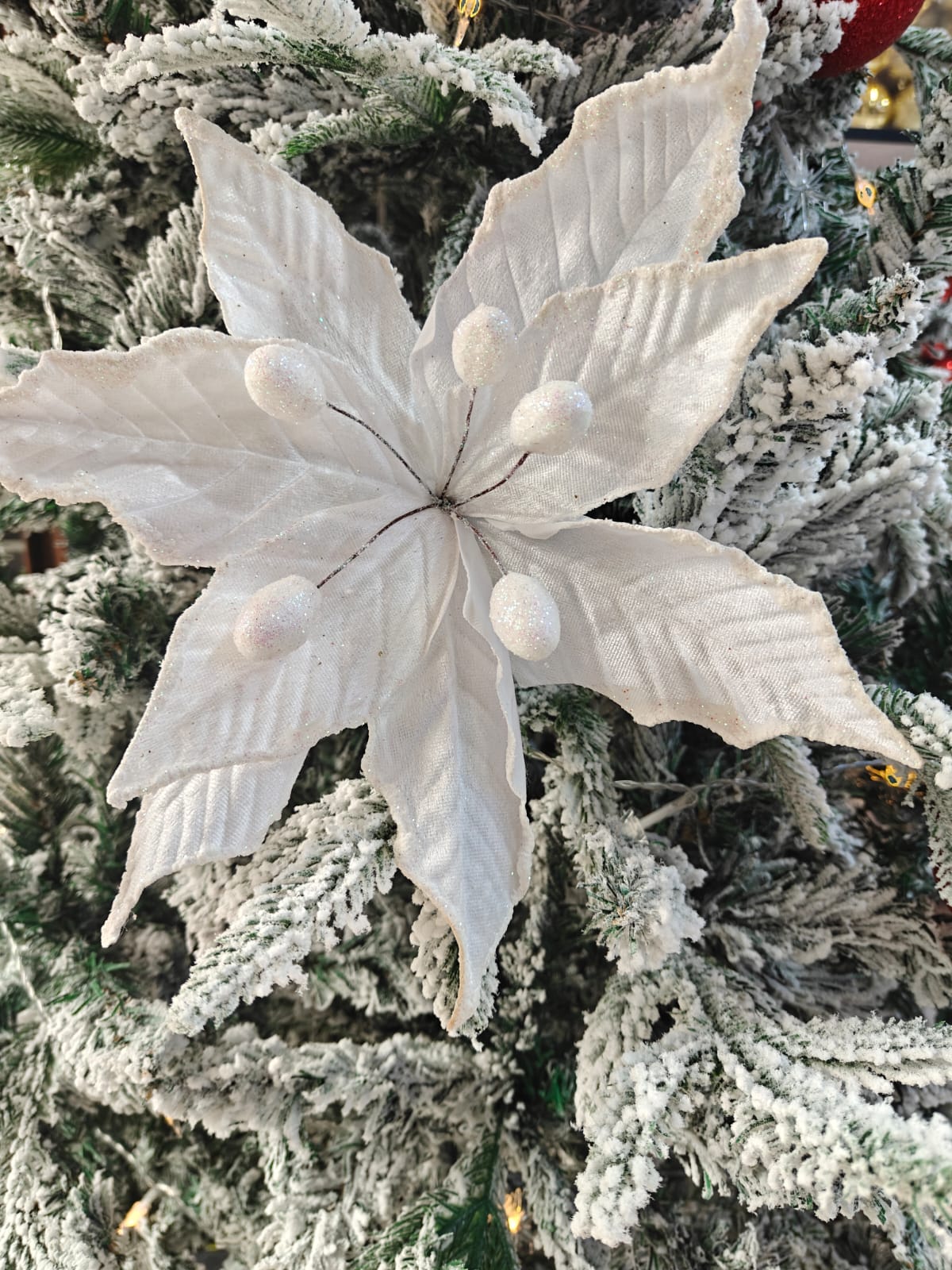 Christmas Glitter Flower